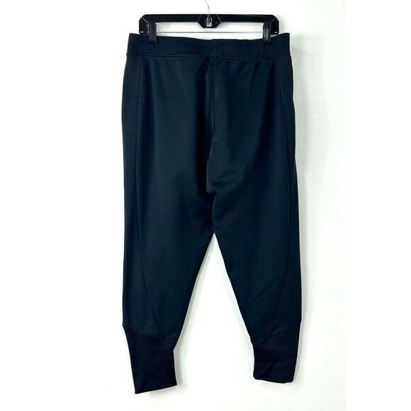 Under Armour Cold Gear Loose Sweat Pants Womens L Tapered Leg Full Length Black - Picture 3 of 9